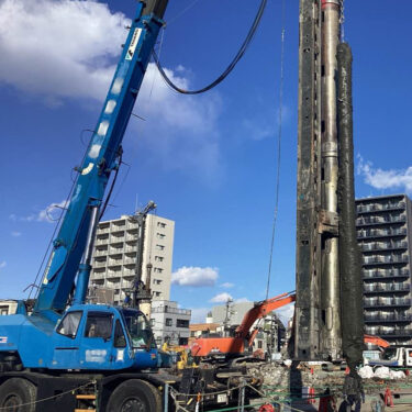 立石駅北口再開発地中障害関連工事